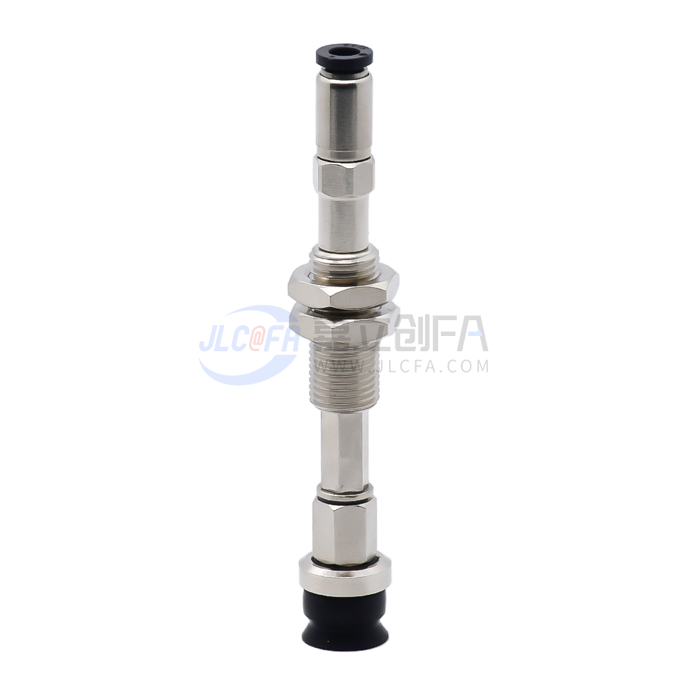 真空吸盘组件 平形/平形带肋/风琴形 标准型 带缓冲螺帽固定式