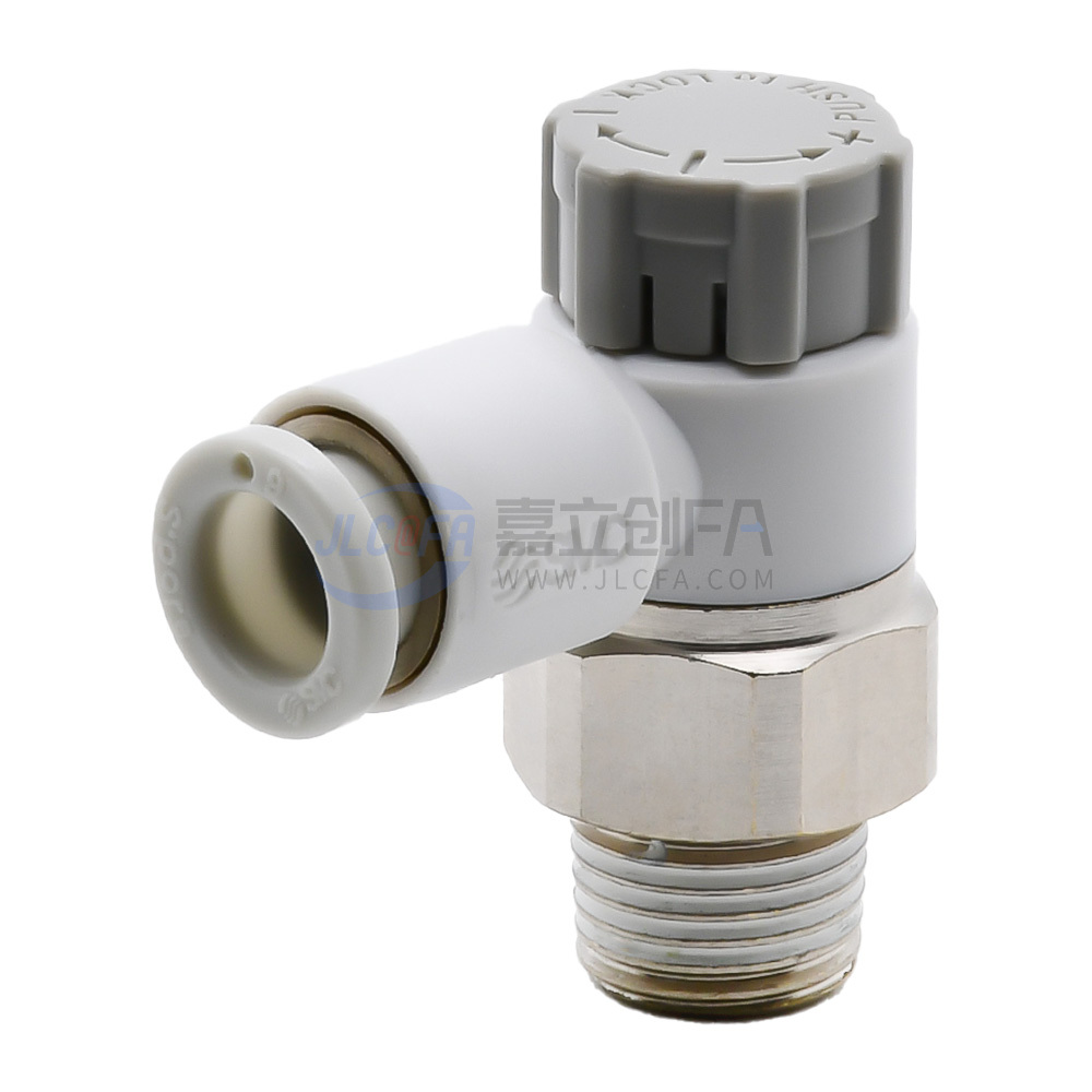 SMC 弯头型 速度控制阀 AS系列 推锁式 SMC 弯头型 速度控制阀 AS系列 推锁式