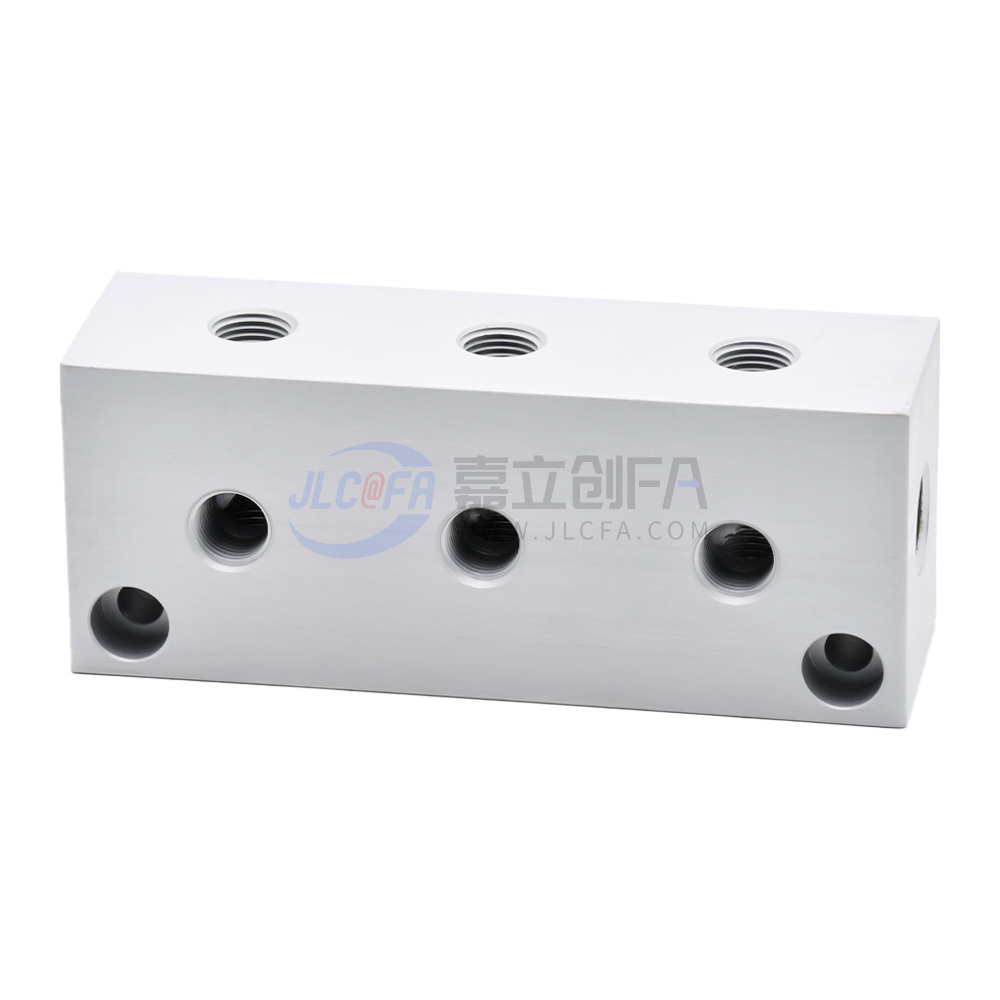 连接块 气压 T形 侧端面贯穿 孔距固定型 连接块 气压 T形 侧端面贯穿 孔距固定型