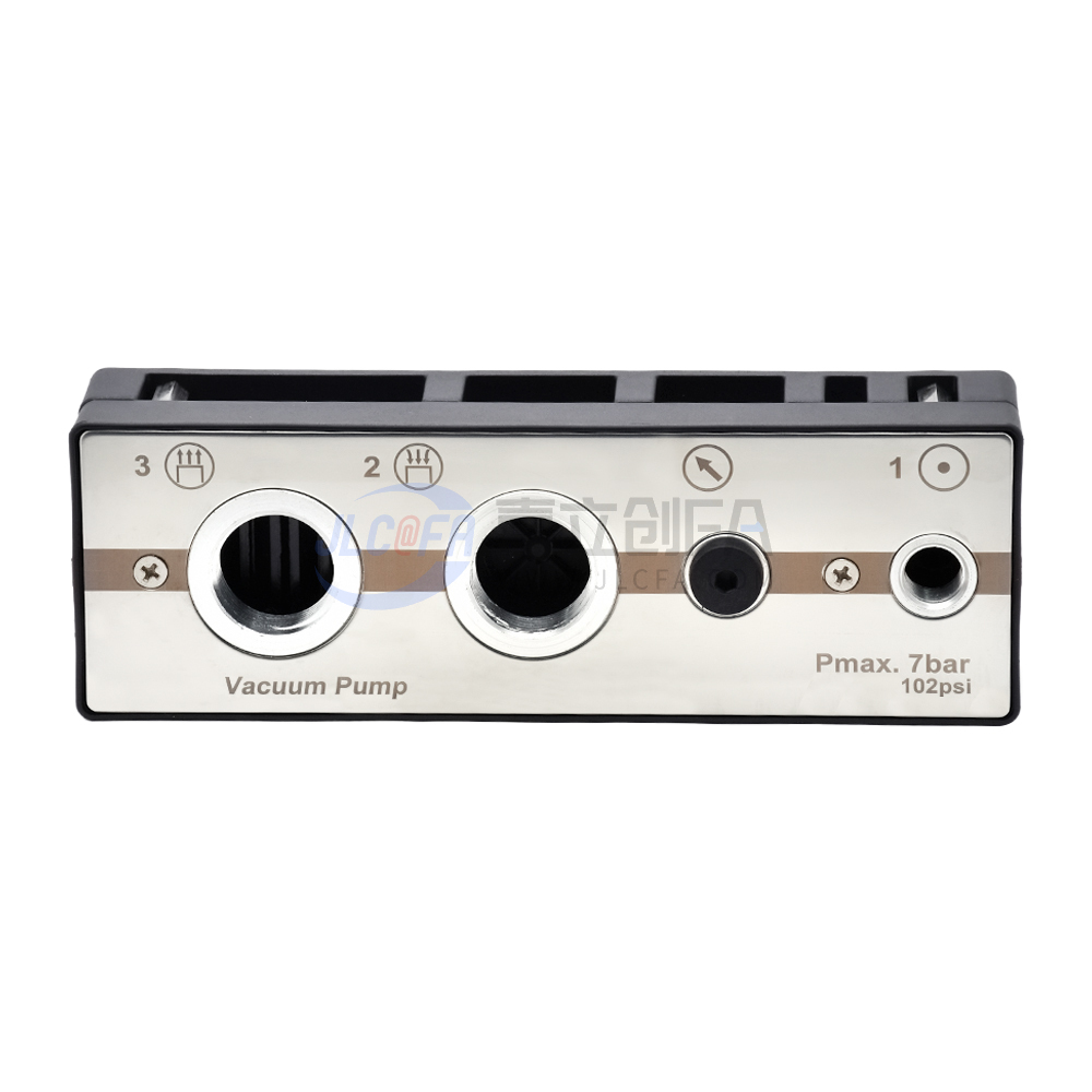 标准型 多级真空发生器 大流量型 方型 外置消音器