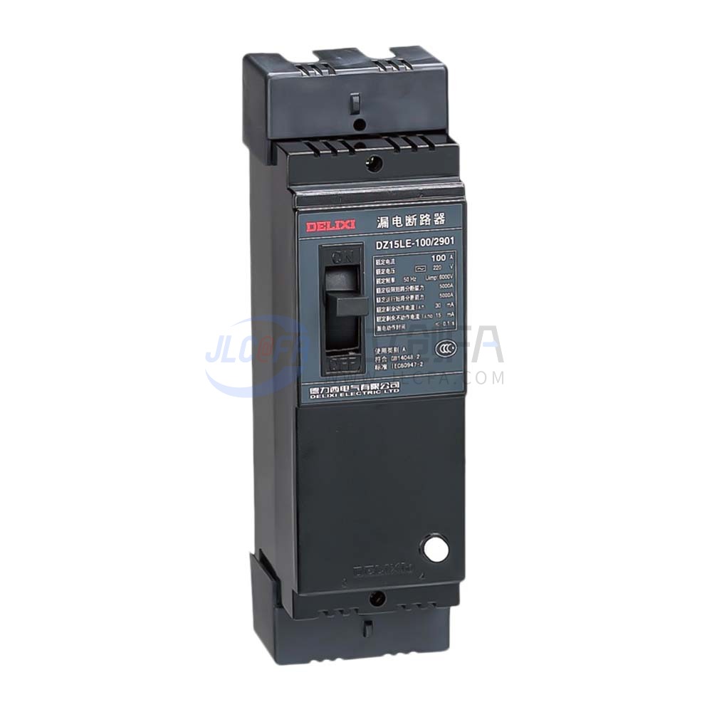 德力西(DELIXI) 塑壳漏电保护断路器 DZ15LE 4P