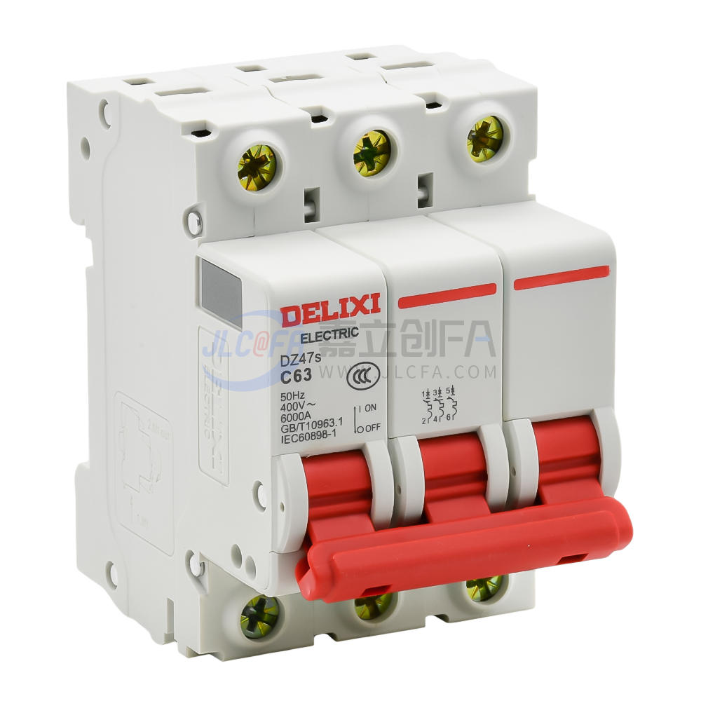 德力西(DELIXI) 小型断路器 DZ47s 3P DZ47SN3C63 德力西(DELIXI) 小型断路器 DZ47s 3P DZ47SN3C63