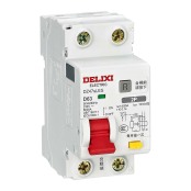 德力西(DELIXI) 小型漏电保护断路器 DZ47sLES 2P DZ47SLES2C63