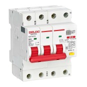 德力西(DELIXI) 小型漏电保护断路器 DZ47sLES 3P+N DZ47SLES6C40