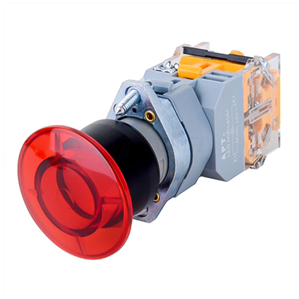 APT 蘑菇头带灯按钮 LA39-B系列 LA39-B2-10MTD/y23