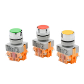 德力西(DELIXI) 平头按钮 LAY7系列 Φ22安装孔 LAY711BN42