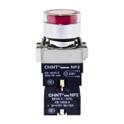 正泰(CHINT) 带灯平钮 NP2系列 NP2-BW3361 24V LED
