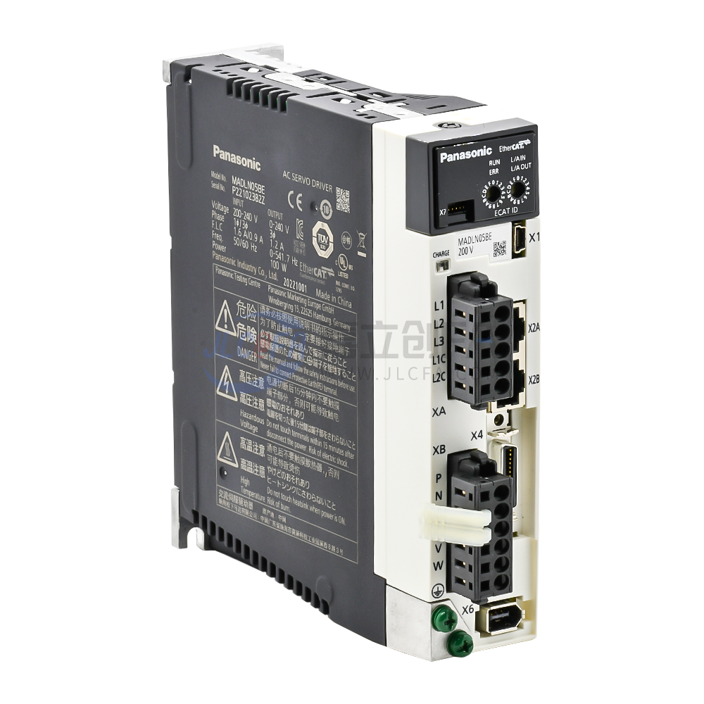 松下(Panasonic) 伺服驱动器 A6系列 50/100W MADLN05BE-嘉立创FA商城