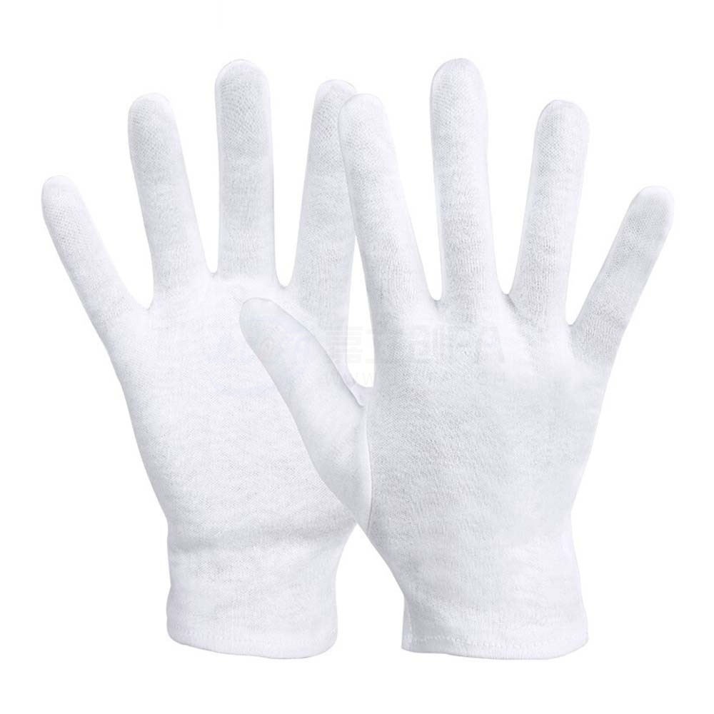 得力(DELI) 礼仪手套(白)