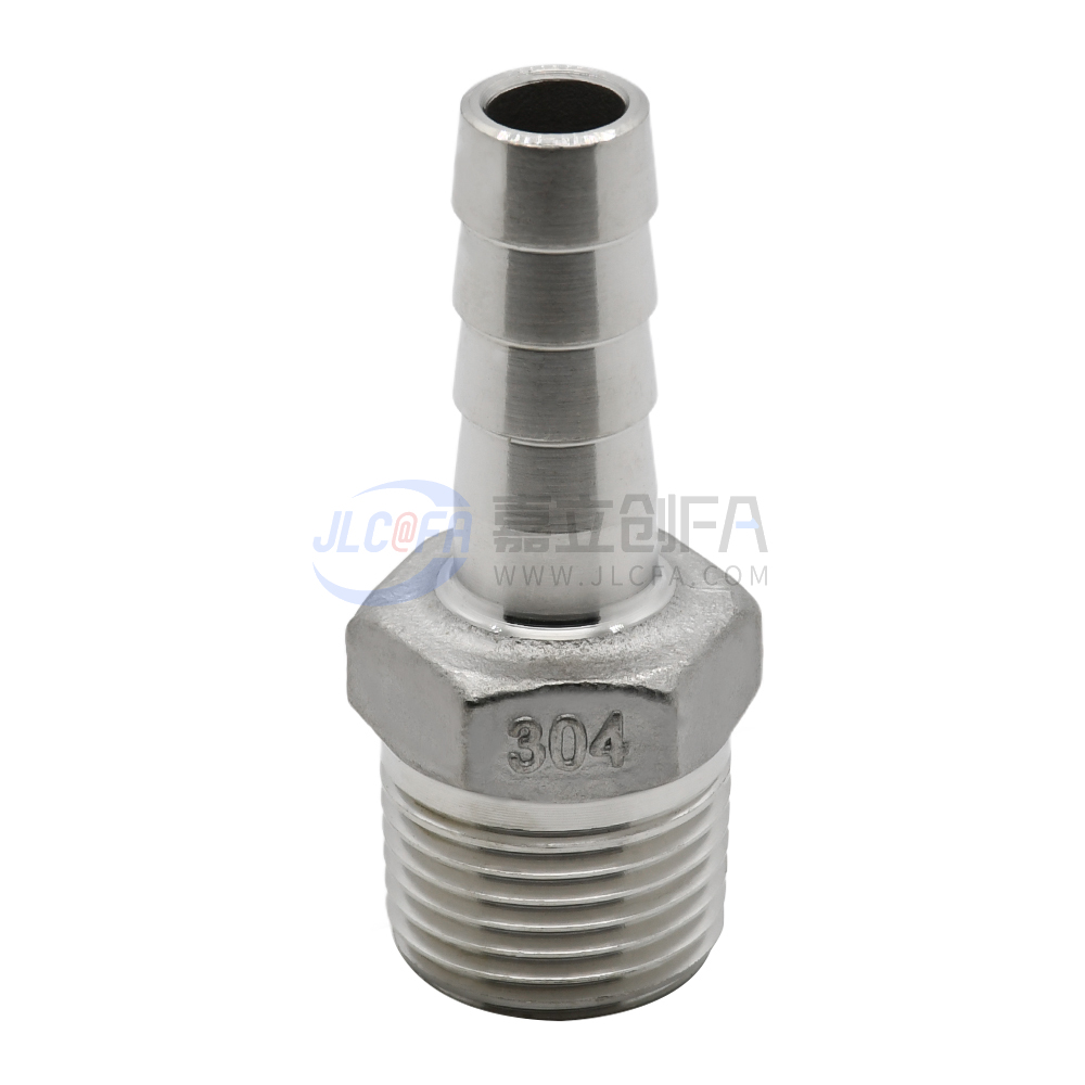 经济型 全不锈钢接头 直接头 外螺纹 经济型 全不锈钢接头 直接头 外螺纹