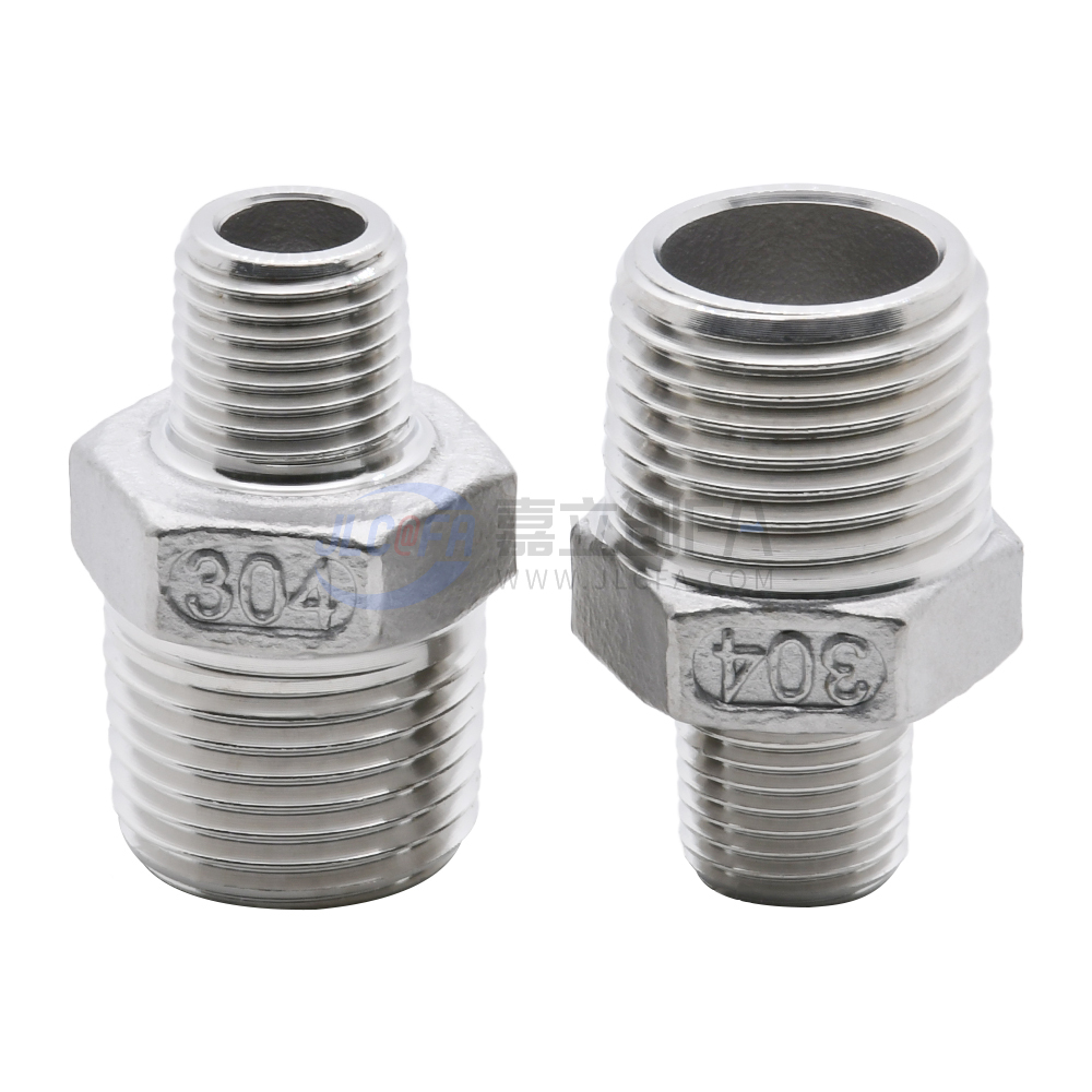 经济型 全不锈钢接头 直接头 外螺纹变径