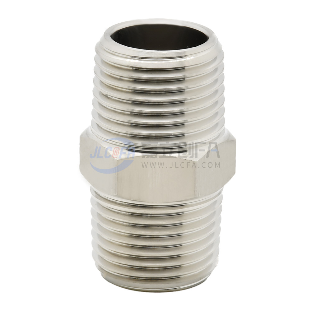 经济型 全不锈钢接头 直接头 外螺纹等径