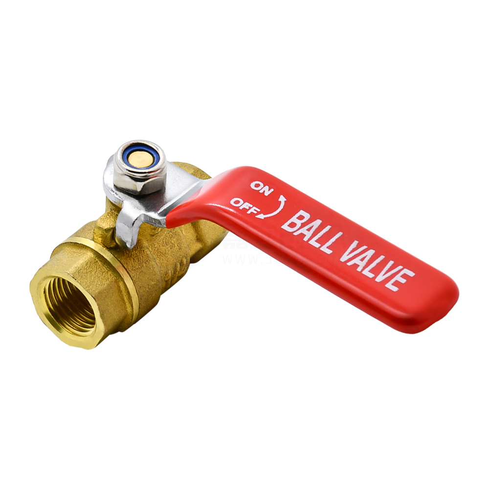 经济型 黄铜 球阀 双片式大流量型