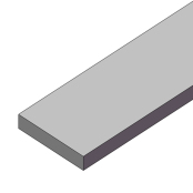 通用铝合金型材 扁条 平条系列 A6063-T5 银白氧化