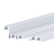 光纤安装座型材 A6063-T5 喷砂电泳 609/619/616/169/628/9512/1830