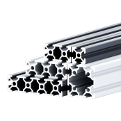 铝合金型材 欧标20系列 槽宽6.2 边长20/40/60/80 A6063-T5 喷砂氧化