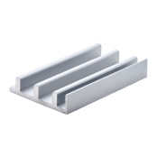 门滑槽 封板部分 欧标30/40/45/50/60系列 国标30/40系列 A6063-T5 喷砂氧化