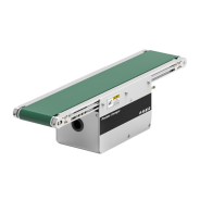 平皮带输送机 带防跑偏导型 中间驱动双槽型材 带轮直径30mm 宽度指定型