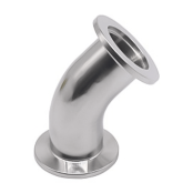 真空管道配件 夹式45°弯头