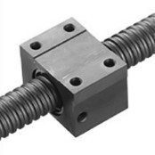 压轧滚珠丝杠 轴径25 导程5/10 块状螺帽型