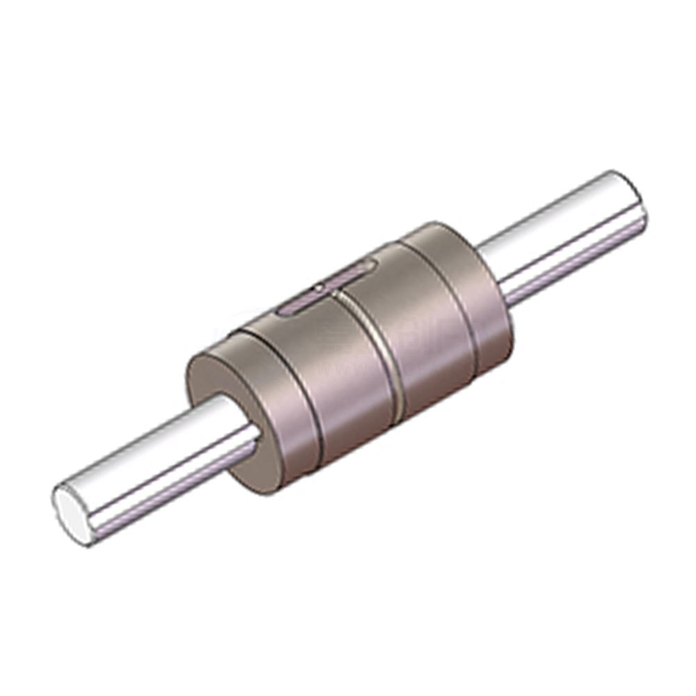 实心滚珠花键 两端内螺纹型 圆筒型螺帽