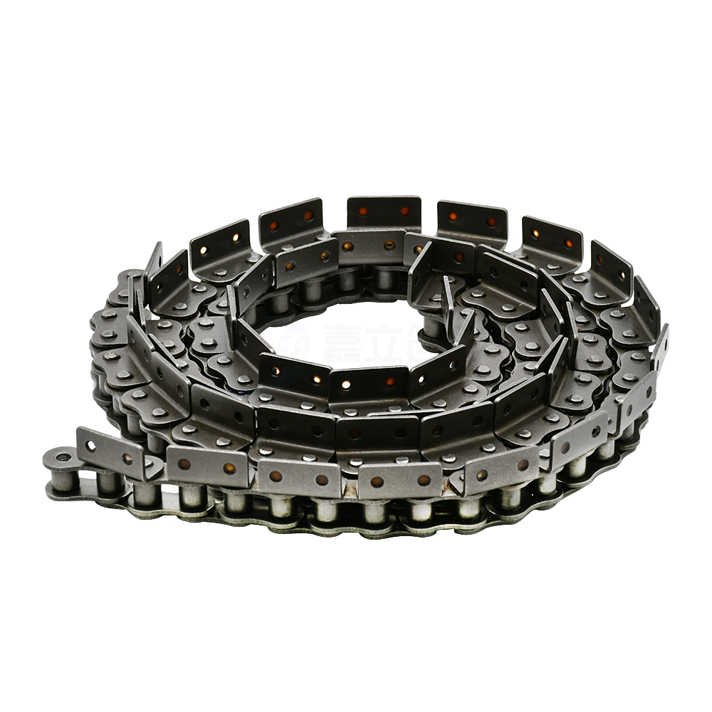 短节距输送链条 带附件双孔型