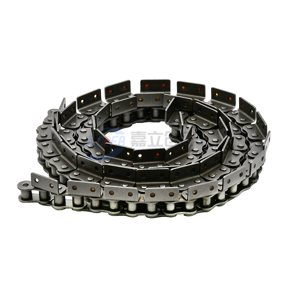 短节距输送链条 带附件双孔型