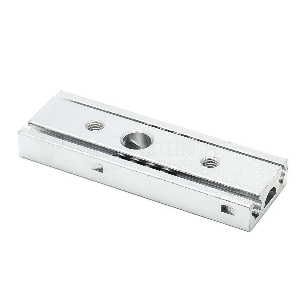 工业滑轨 轻载型 20宽 二段式 A6063 单向滑动