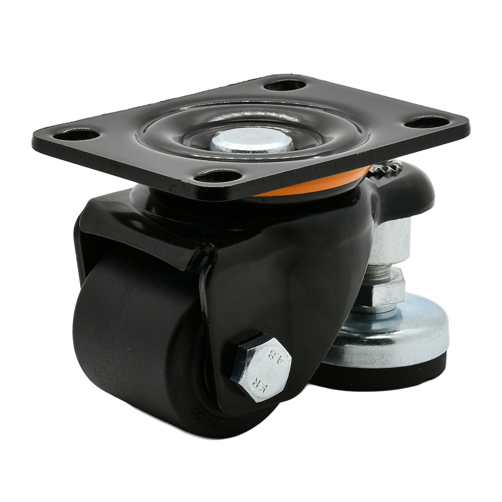 带调节块脚轮 平底万向型 重载型