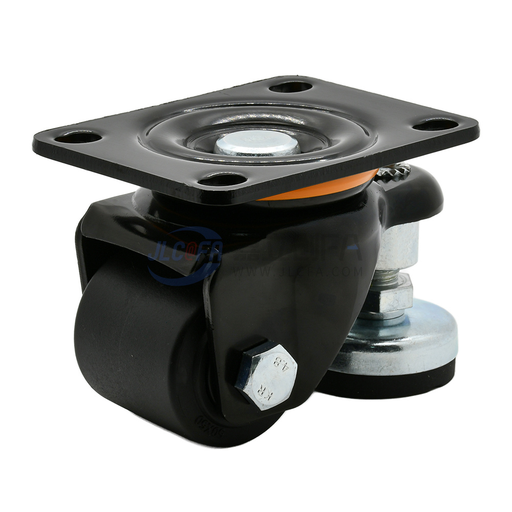 带调节块脚轮 平底万向型 重载型 带调节块脚轮 平底万向型 重载型