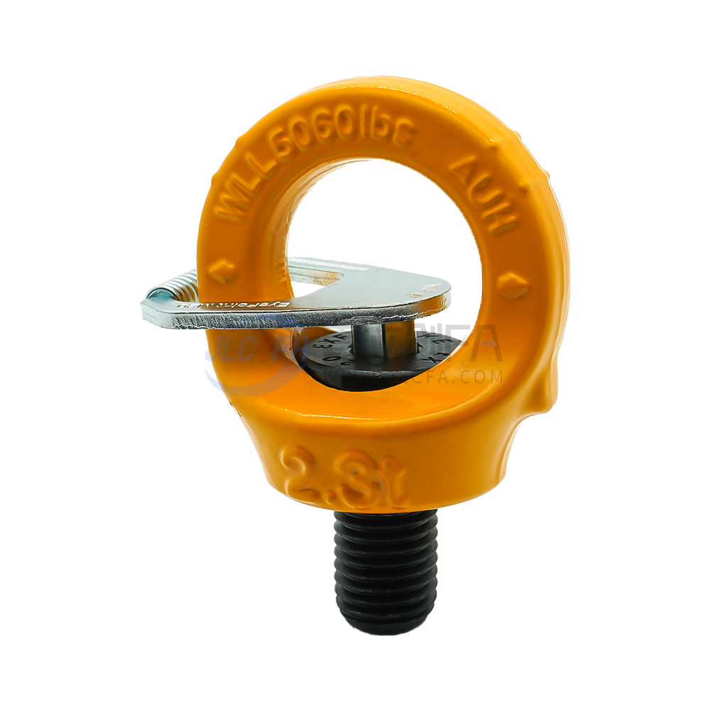 带止动片眼型旋转吊环