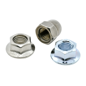 六角螺母 盖型/法兰型带齿