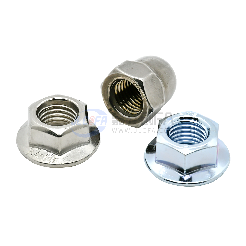 六角螺母 盖型/法兰型带齿