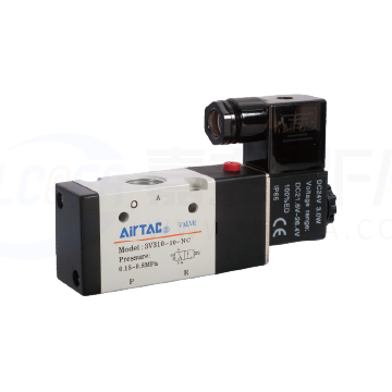 亚德客(AIRTAC) 电磁阀 先导式 三口二位 3V300系列