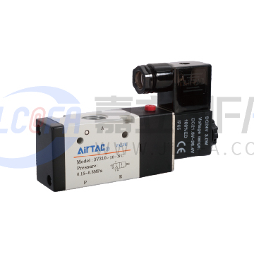 亚德客(AIRTAC) 电磁阀 先导式 三口二位 3V300系列 亚德客(AIRTAC) 电磁阀 先导式 三口二位 3V300系列