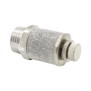 亚德客(AIRTAC) 节流型消声器  黄铜/不锈钢
