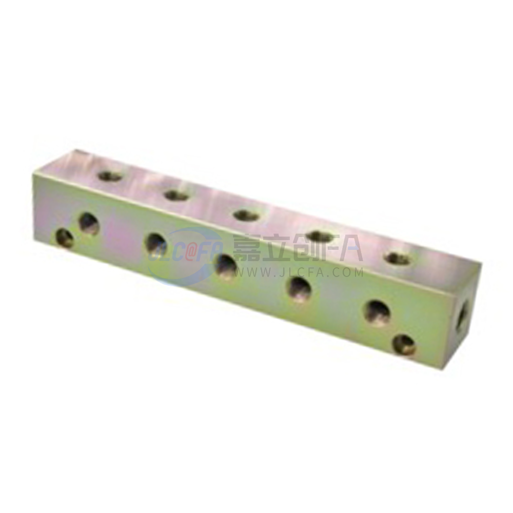连接块 气压 T形 侧端面无孔 孔距固定型 连接块 气压 T形 侧端面无孔 孔距固定型
