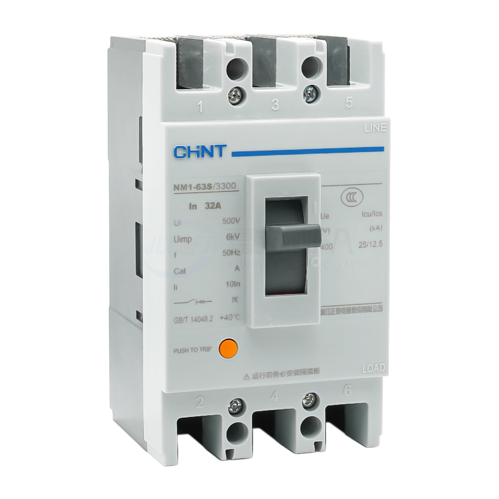 正泰(CHINT) 塑壳断路器 NM1 3P NM1-63S/3300 63A