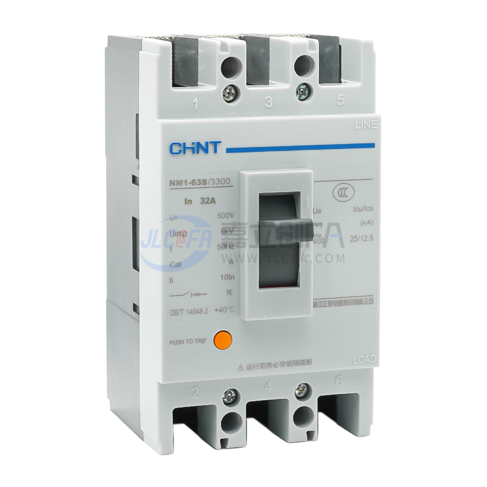 正泰(CHINT) 塑壳断路器 NM1 3P NM1-63S/3300 63A