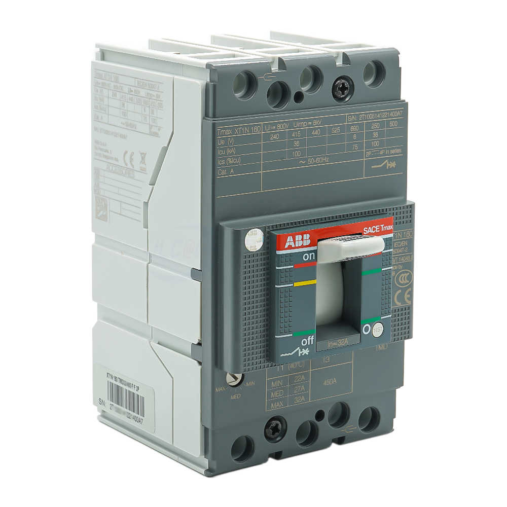 ABB 塑壳断路器 Tmax XT 3P