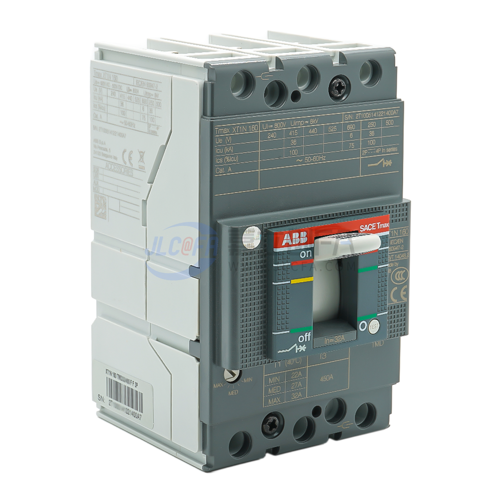 ABB 塑壳断路器 Tmax XT 3P