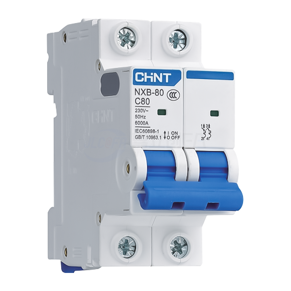 正泰(CHINT) 小型断路器 NXB-80H 2P