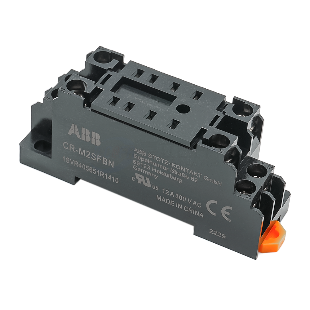ABB 继电器底座 CR-M系列2C专用