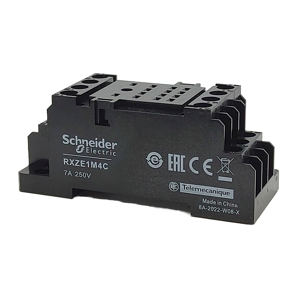 施耐德(Schneider) 继电器底座 小电流型RXM2L专用