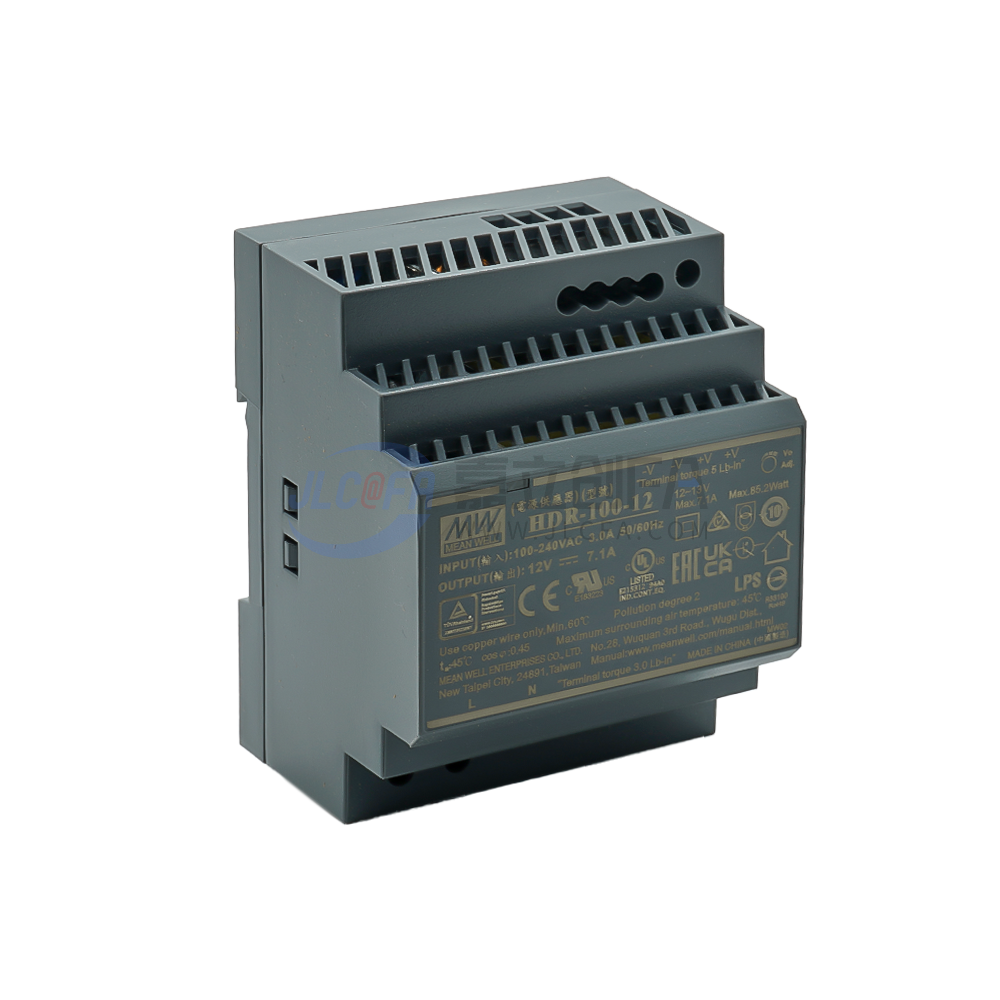 明纬(MEAN WELL) 开关电源 HDR 导轨式安装 100W 单组输出 HDR-100-12