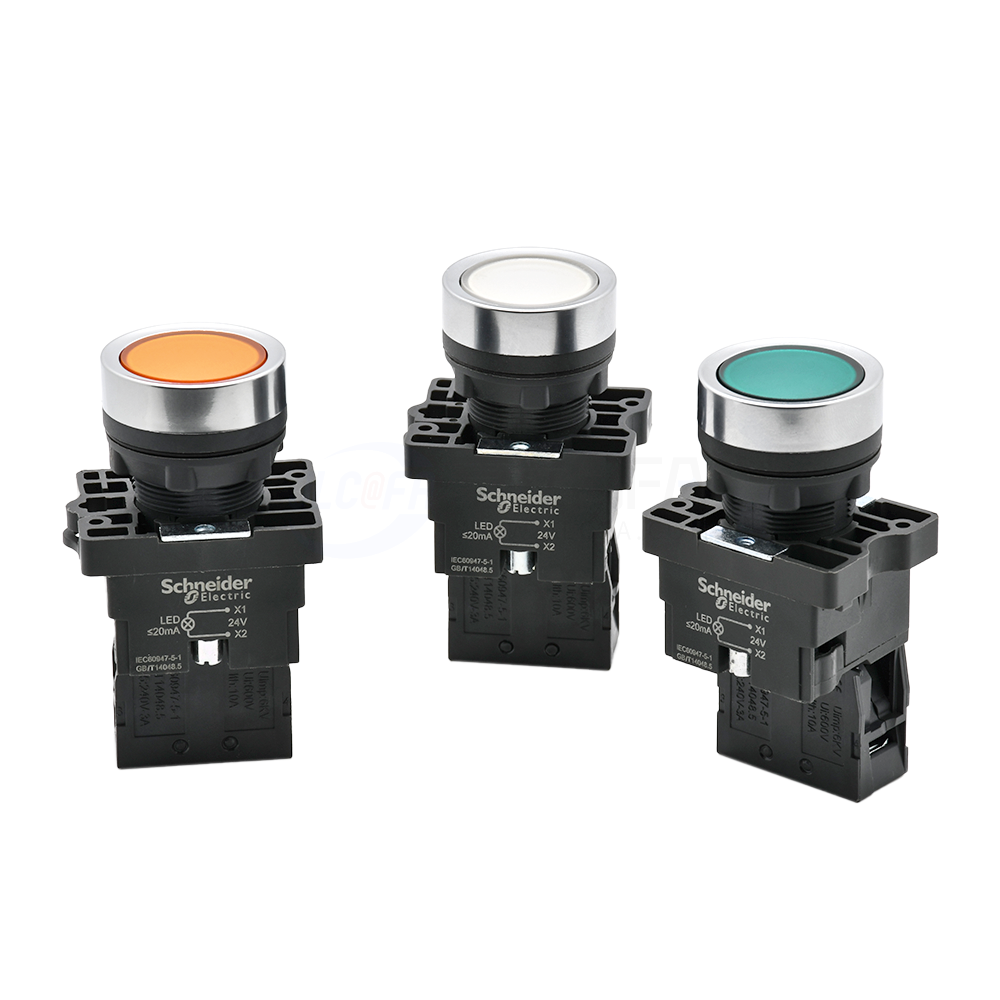 施耐德(Schneider)   按钮开关 XA2E系列 Φ22安装孔
