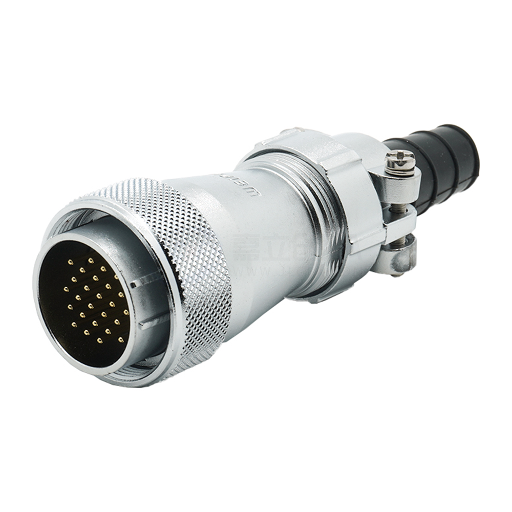 威浦 防水型 圆形连接器 WF系列 中继公插头 WF28J26TI