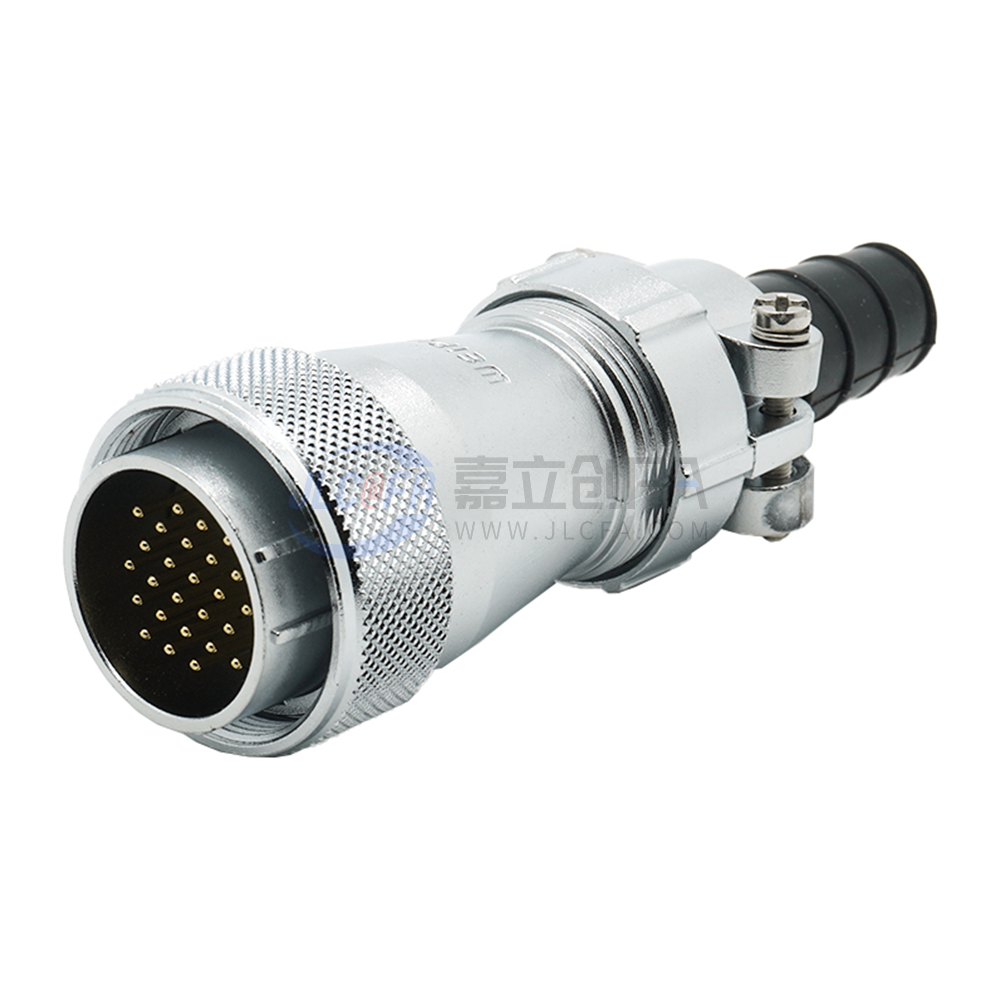 威浦 防水型 圆形连接器 WF系列 中继公插头 WF28J26TI 威浦 防水型 圆形连接器 WF系列 中继公插头 WF28J26TI