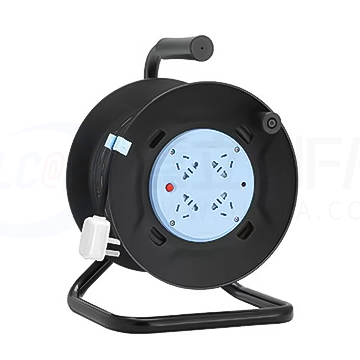 公牛BULL 插线板 GN-8030 全长30米4位总控开关 线盘移动式