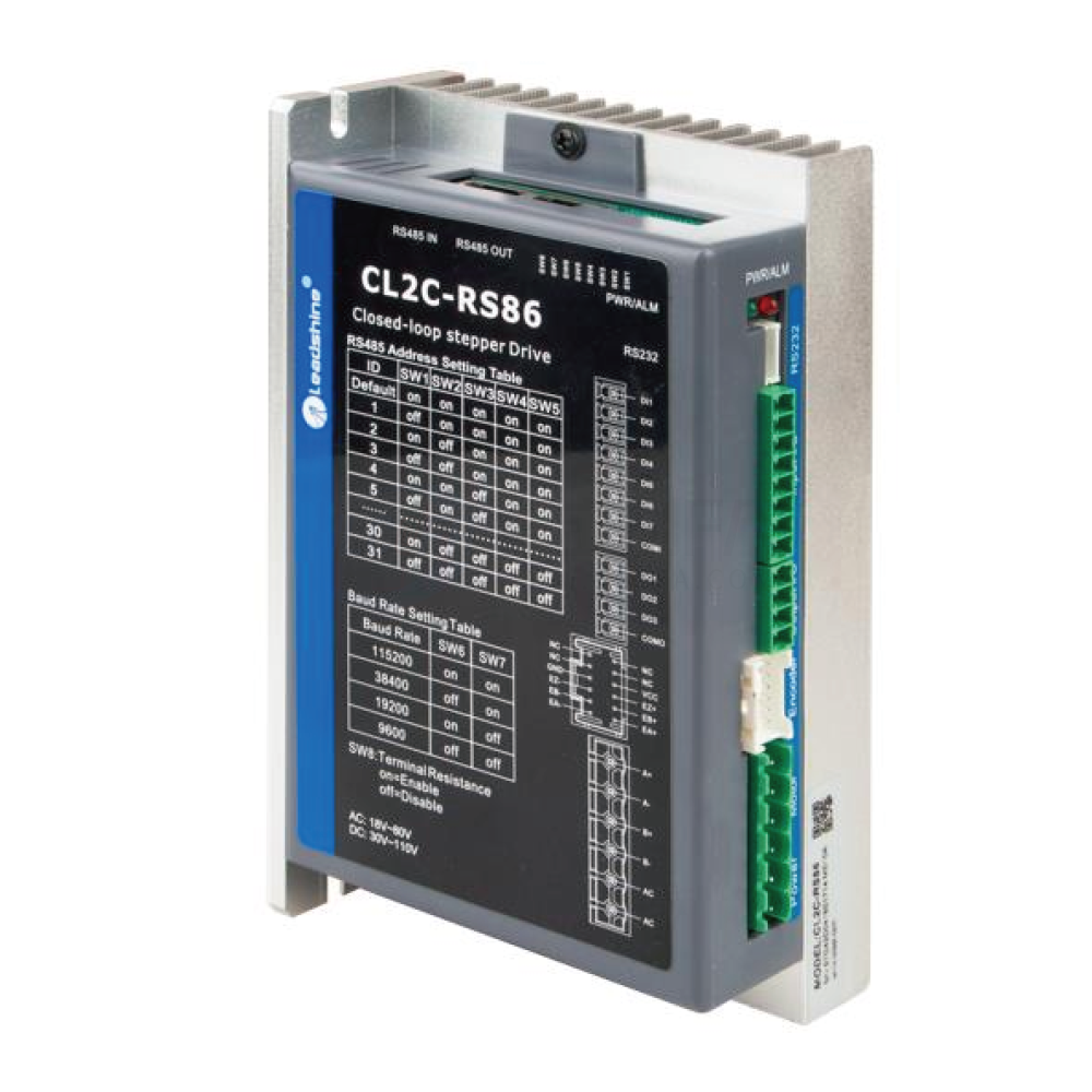 雷赛智能(LEADSHINE) CL2C系列 驱控一体 闭环控制 步进驱动器 CL2C-RS86